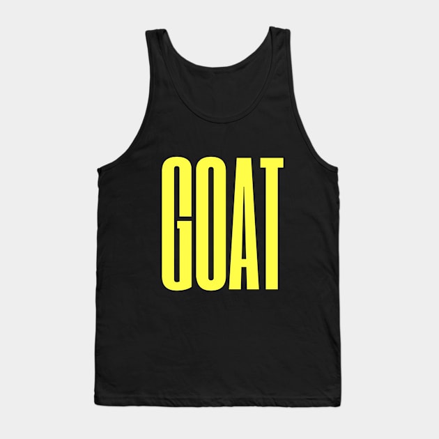 goat Tank Top by thedesignleague